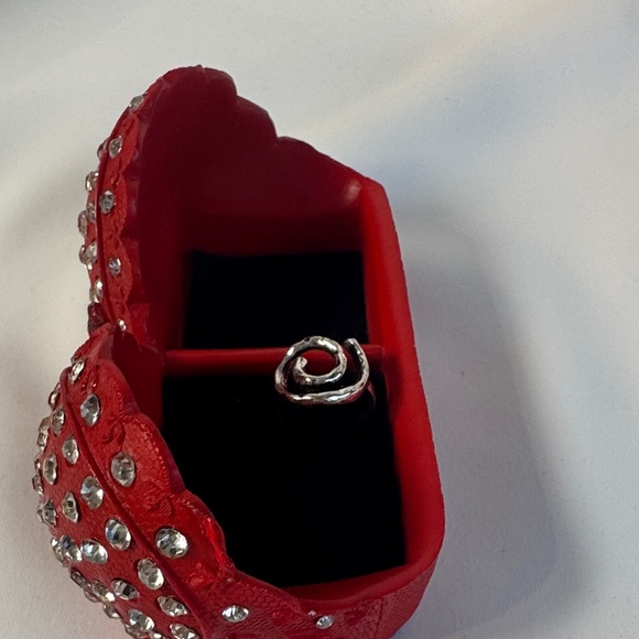 Red Rhinestone Jewelry Holder - Picture 8 of 13